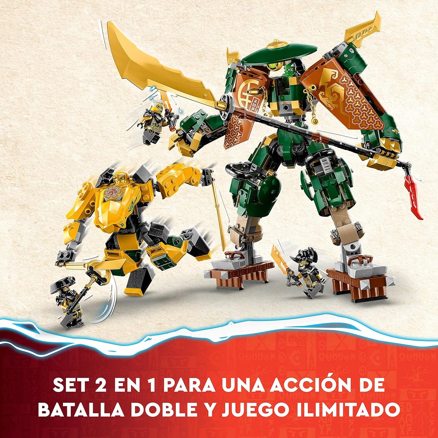 LEGO® | Ninjago: Lloyd & Arin's Ninja Team Mechs (71794)