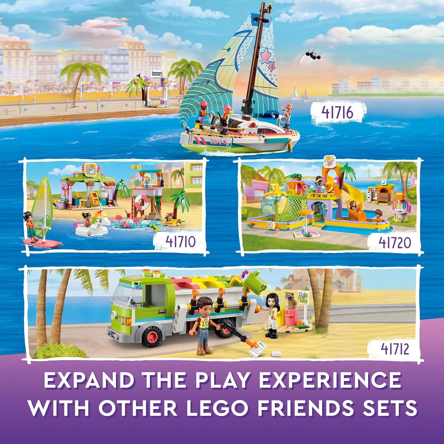 LEGO® | Friends: Stephanie's Sailing Adventure (41716)