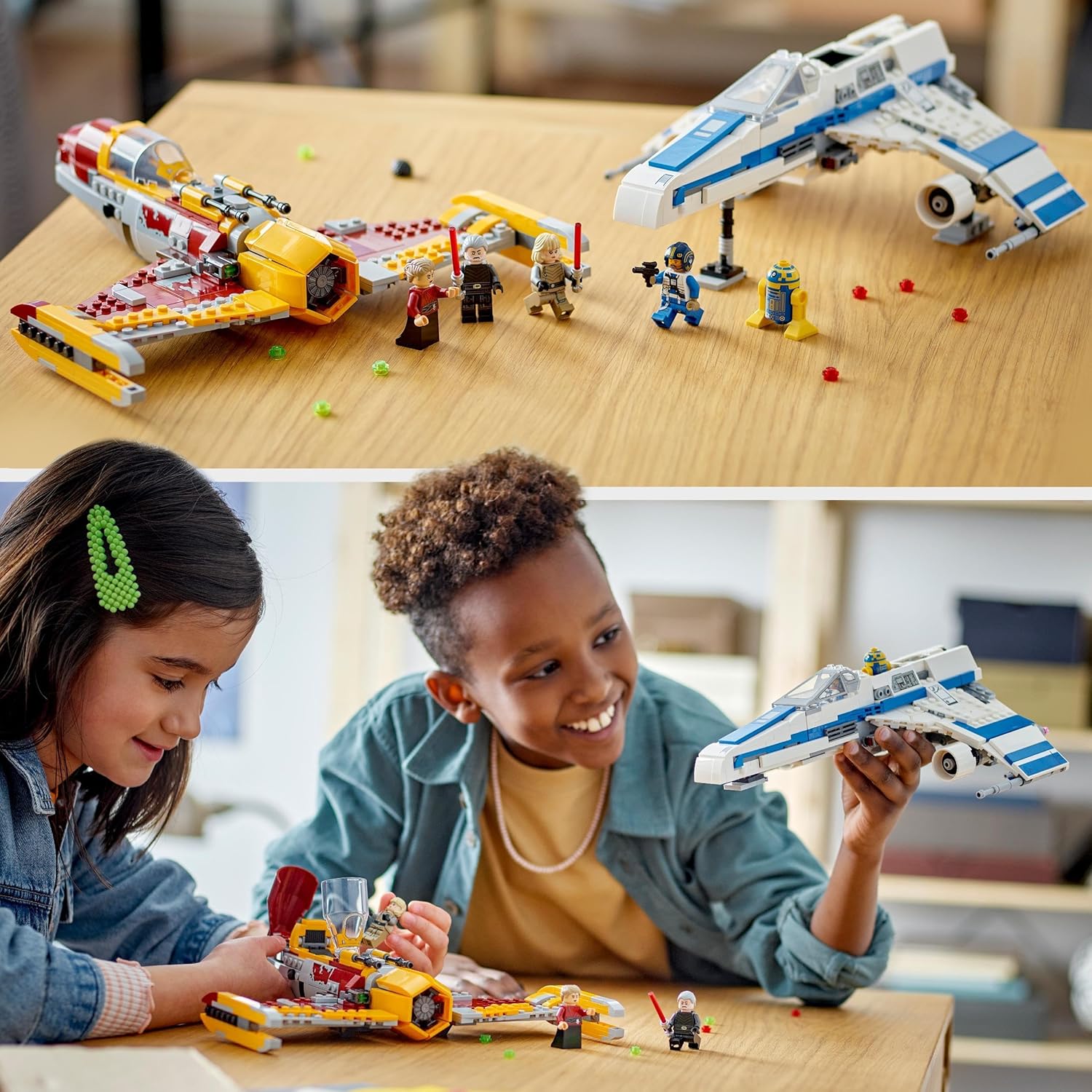 LEGO® | Star Wars: New Republic E-wing VS Shin Hati's Starfighter (75364)