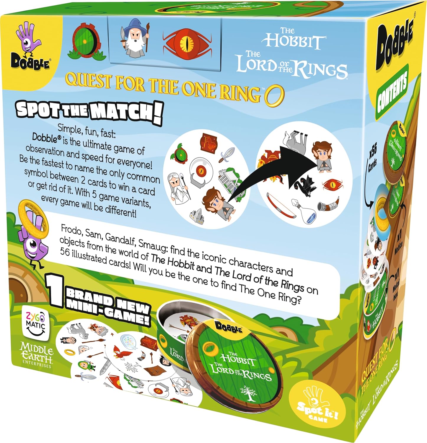 Dobble: Lord Of The Rings Quest for the One Ring