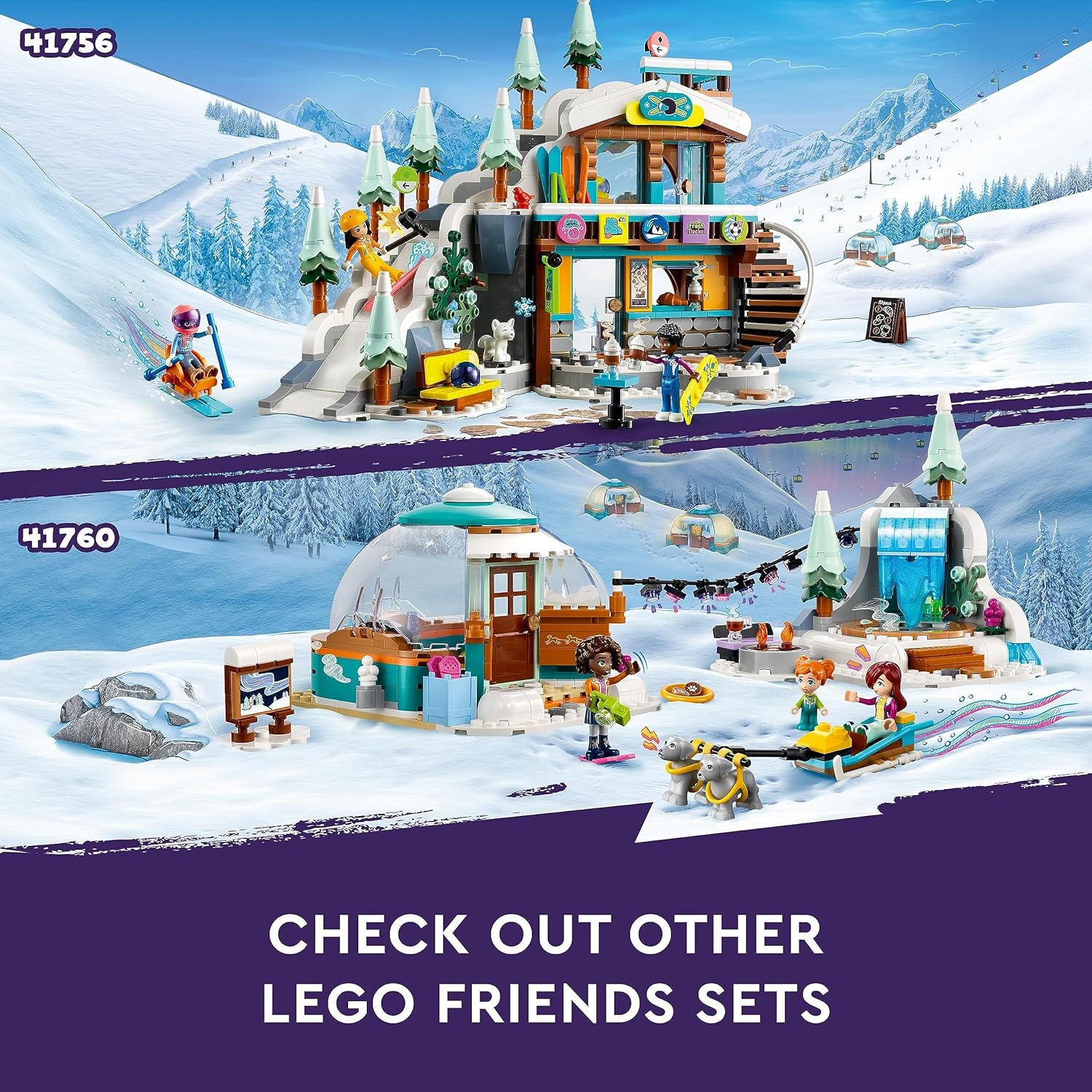 LEGO® | Friends: Igloo Holiday Adventure Set (41760)