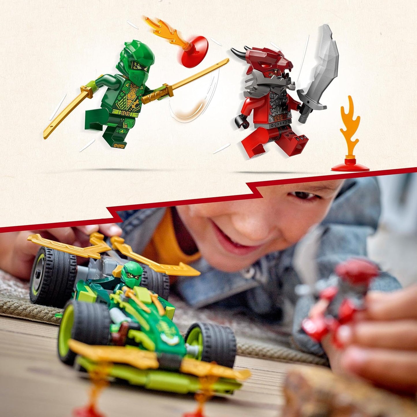 LEGO® | Ninjago: Lloyd's Pull-Back Race Car (71828)
