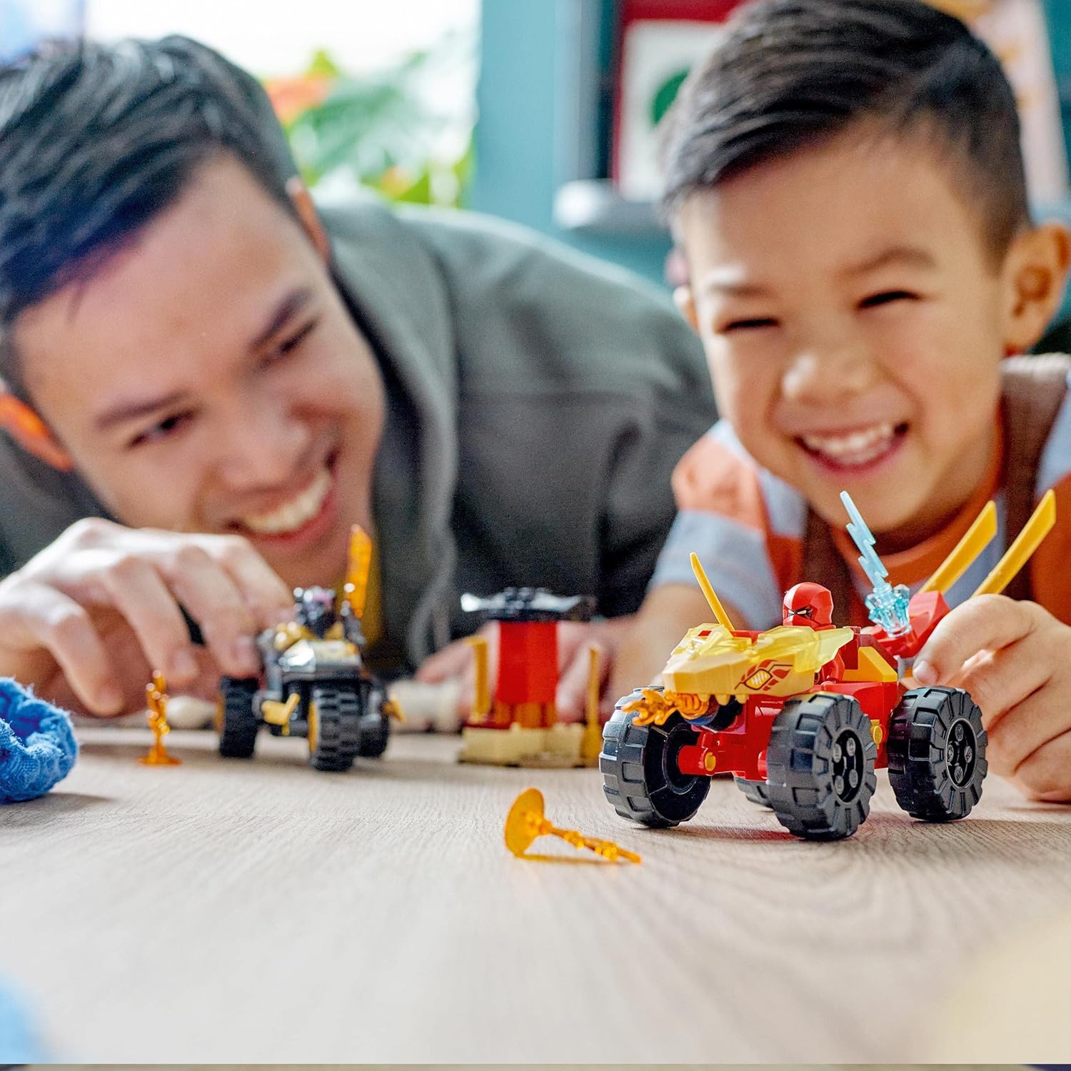 LEGO® | Ninjago: Kai & Ras's Car and Bike Battle (71789)
