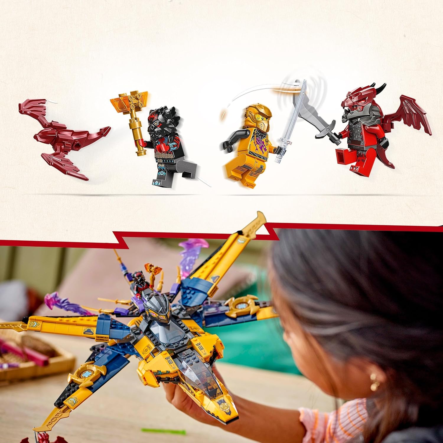 LEGO® | Ninjago: Ras and Arin's Super Storm Jet (71833)