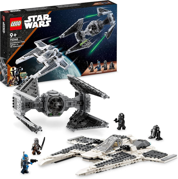 LEGO® | Star Wars: Mandalorian Fang Fighter vs TIE Interceptor (75348)