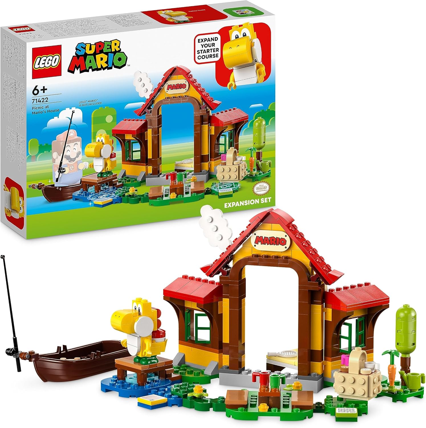 LEGO® | Super Mario: Picnic at Mario's House Expansion Set (71422)