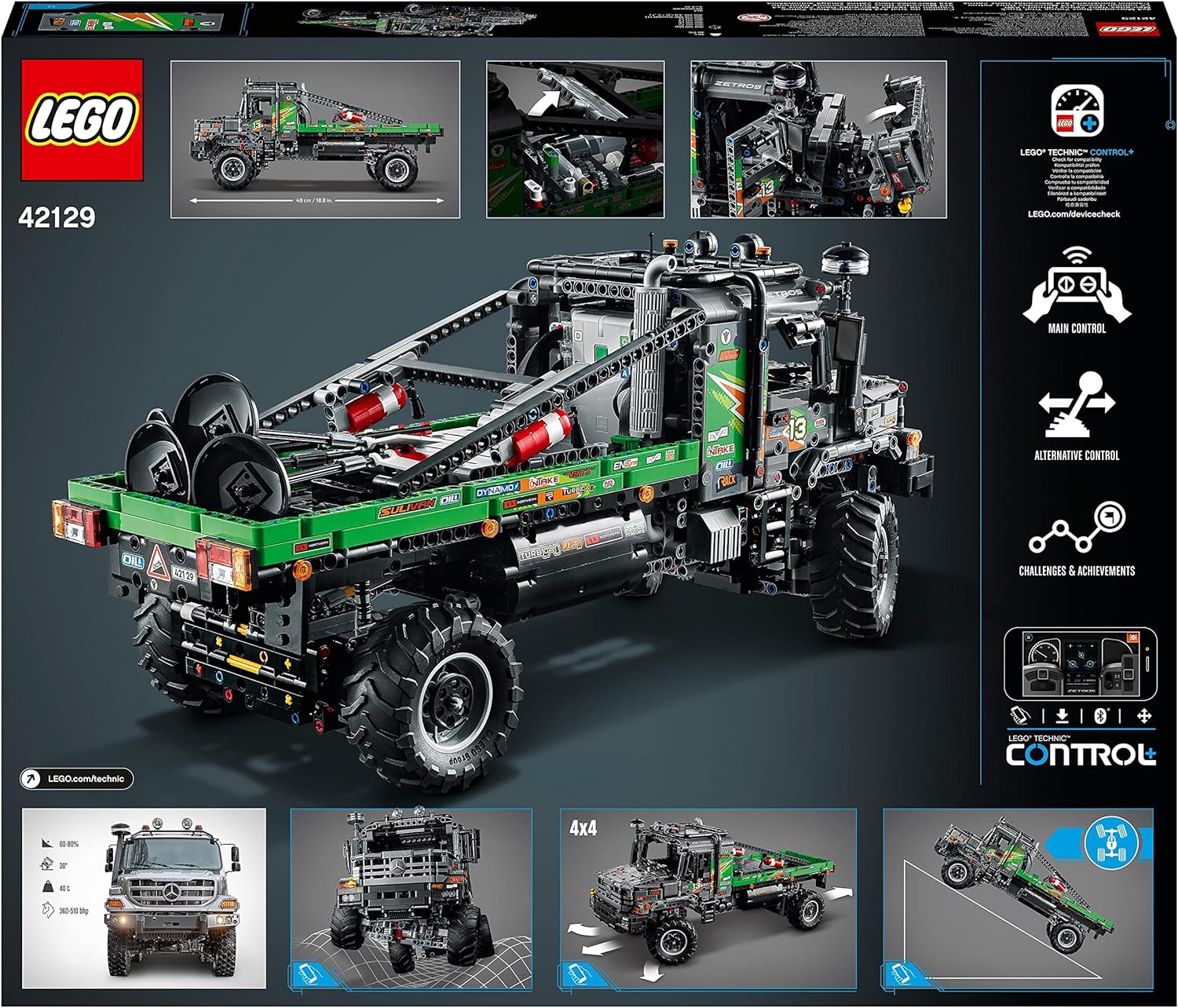 LEGO® | Technic: Mercedes-Benz Zetros Trial (42129)