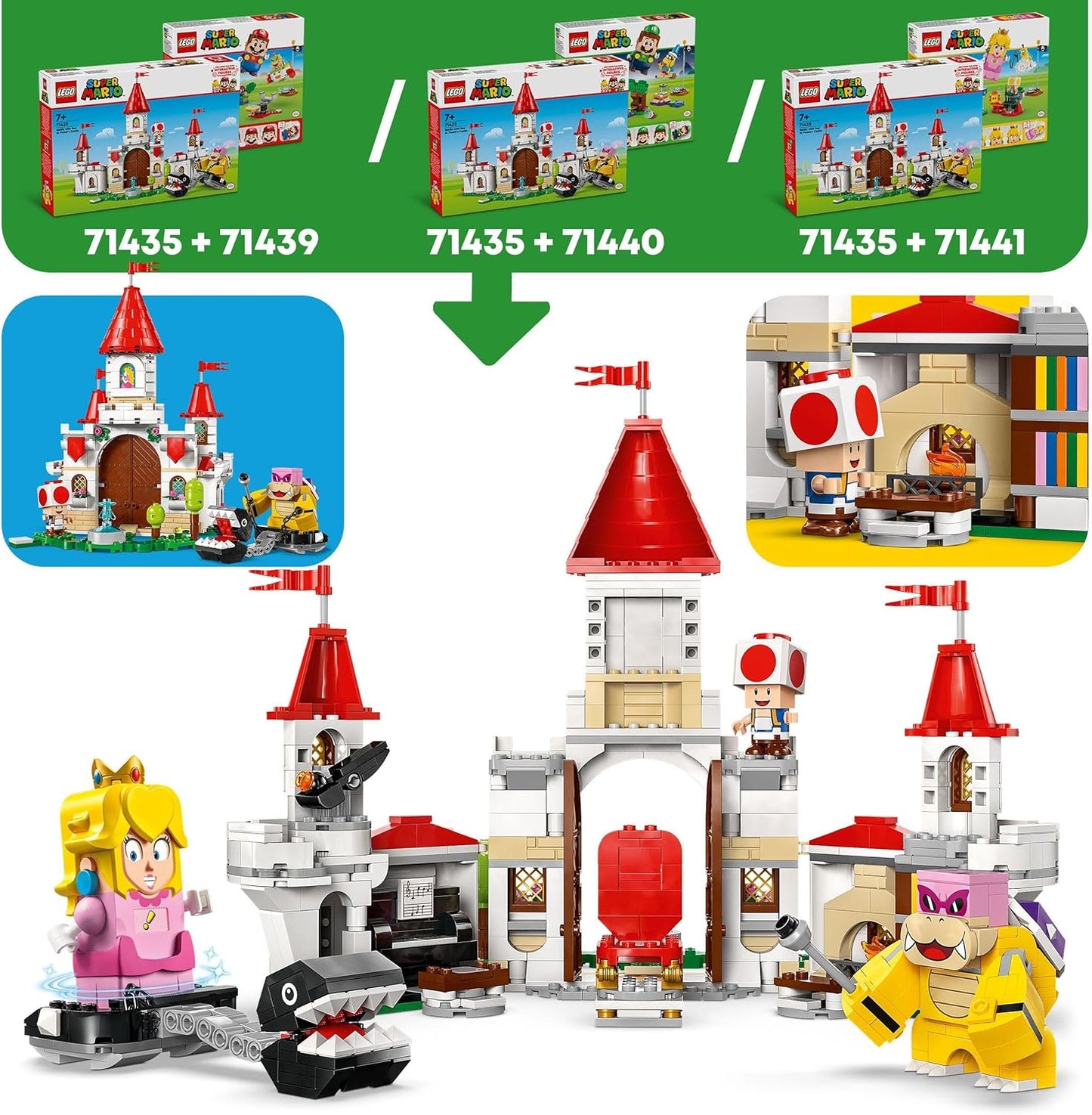 LEGO® | Super Mario: Battle with Roy at Peach's Castle (71435)