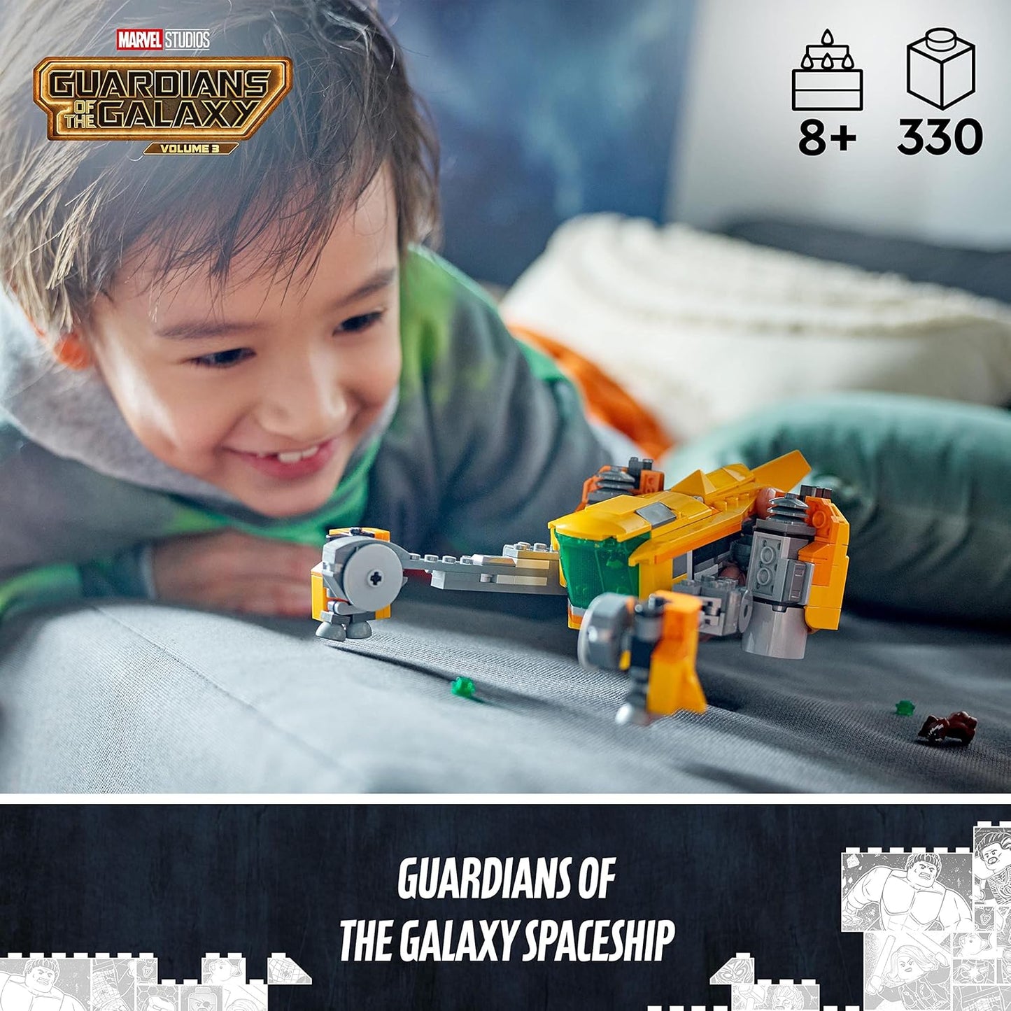 LEGO® | Marvel: Baby Rocket Ship (76254)