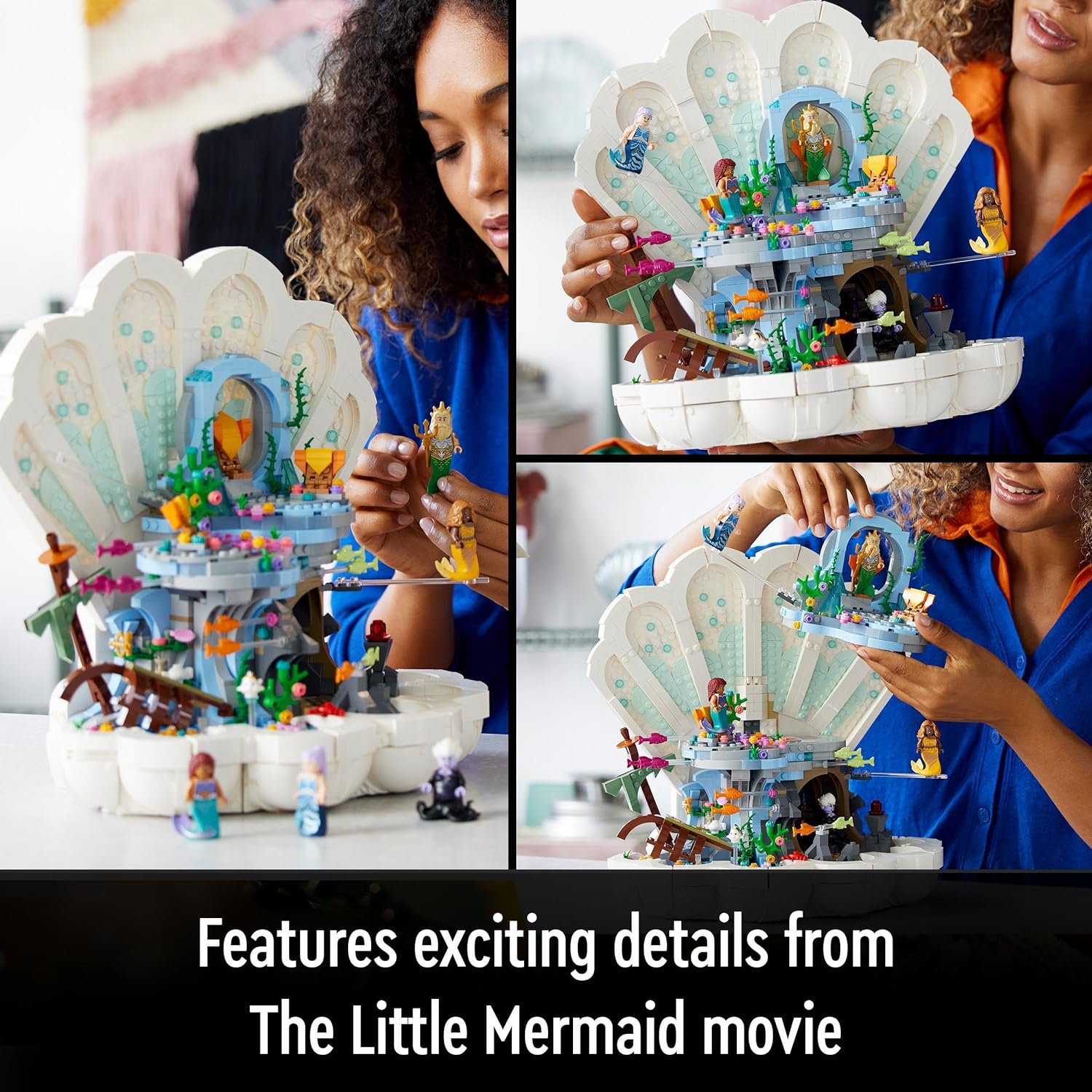 LEGO® | Disney: The Little Mermaid Royal Clamshell (43225)