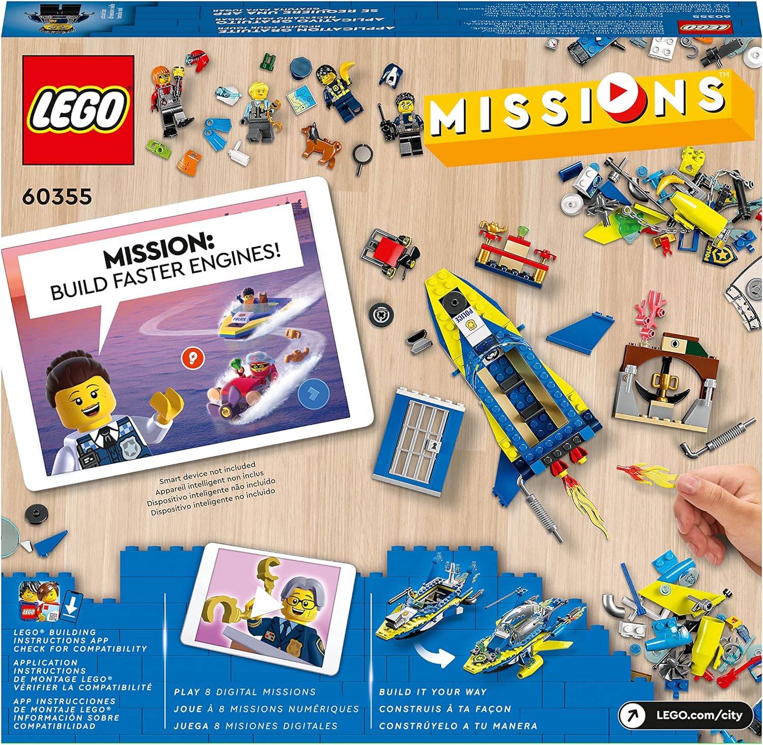 LEGO® | City: Water Police Detective Missions (60355)