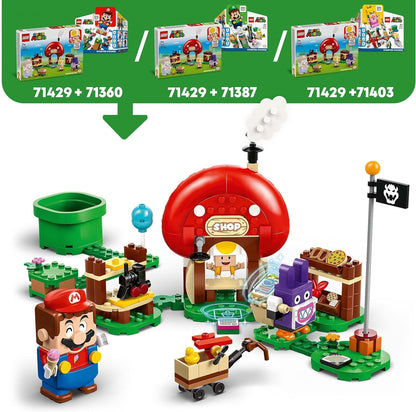 LEGO® | Super Mario: Nabbit at Toad's Shop Expansion Set (71429)