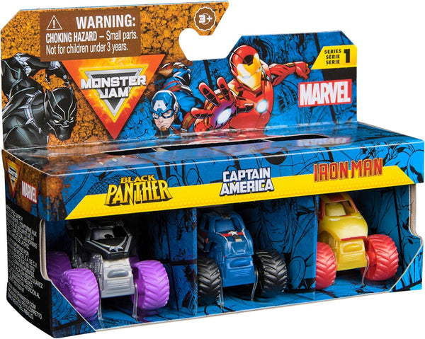 Monster Jam Mini Marvel Bundle