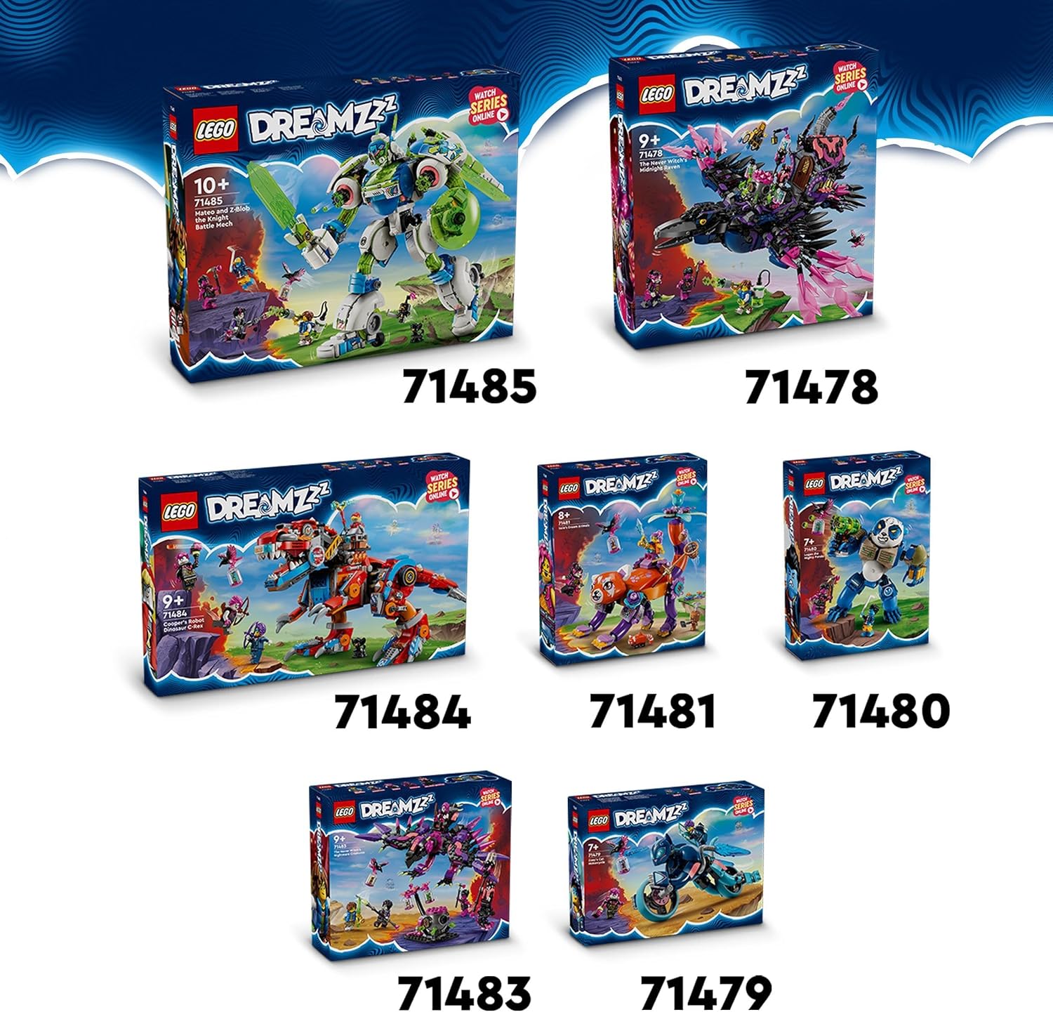 LEGO® | DREAMZzz: Cooper's Robot Dinosaur C-Rex (71484)