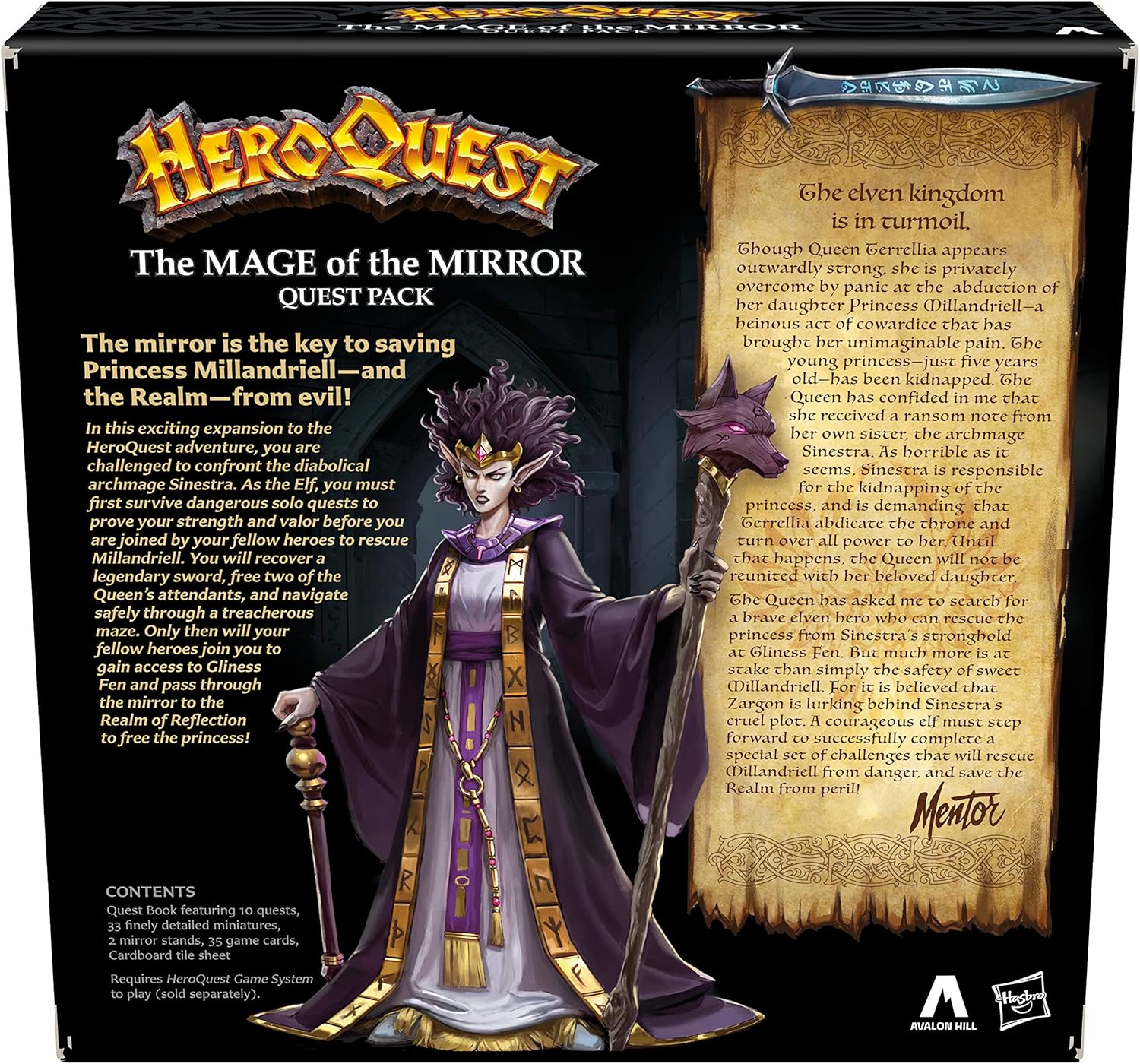 Heroquest The Mage of Mirror Quest Pack