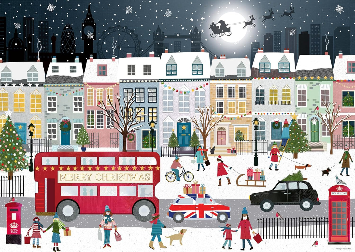 Ravensburger | London's Christmas Spirit, 1000pc