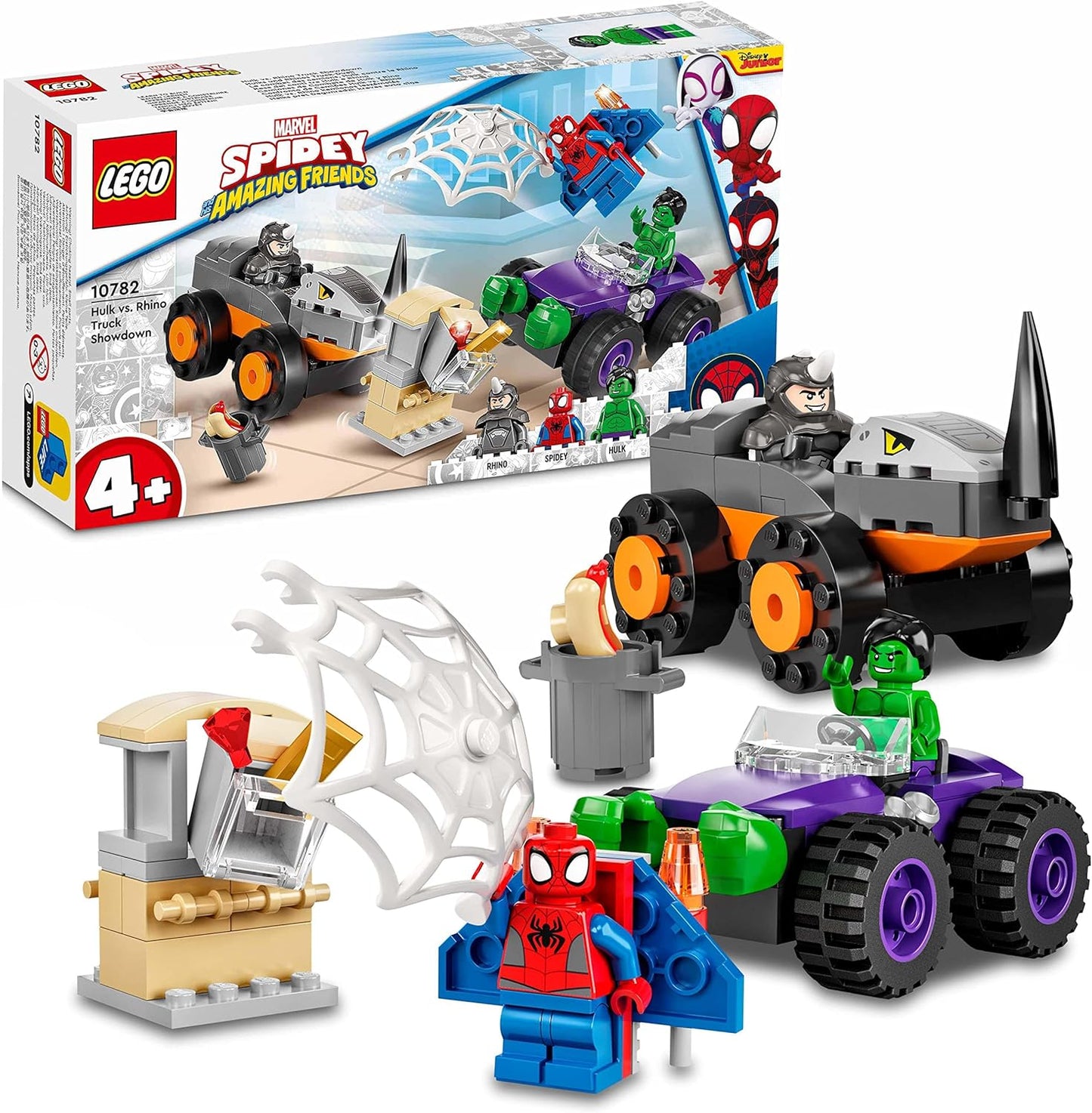 LEGO® | Marvel: Spidey Hulk vs Rhino Truck (10782)