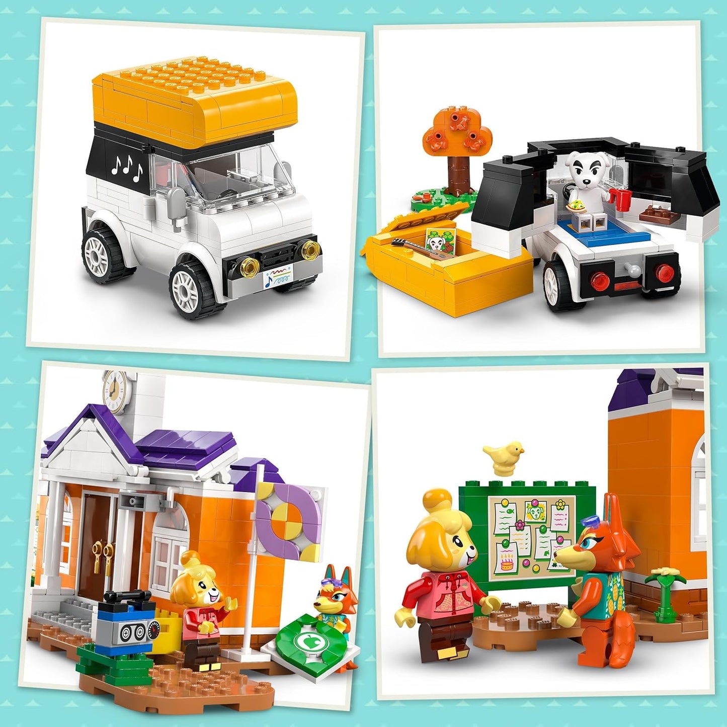 LEGO® | Animal Crossing: K.K.'s Concert at the Plaza (77052)