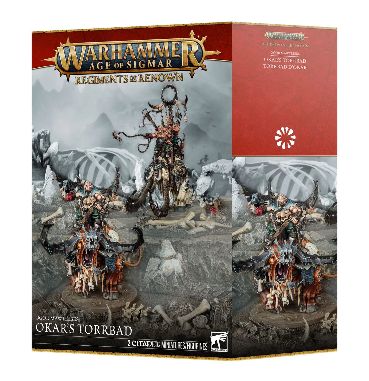 Games Workshop Tabletop Games > Games Workshop > Age of Sigmar Warhammer - Age of Sigmar - Ogor Mawtribes - Okar's Torrbad 5011921266845 95-19