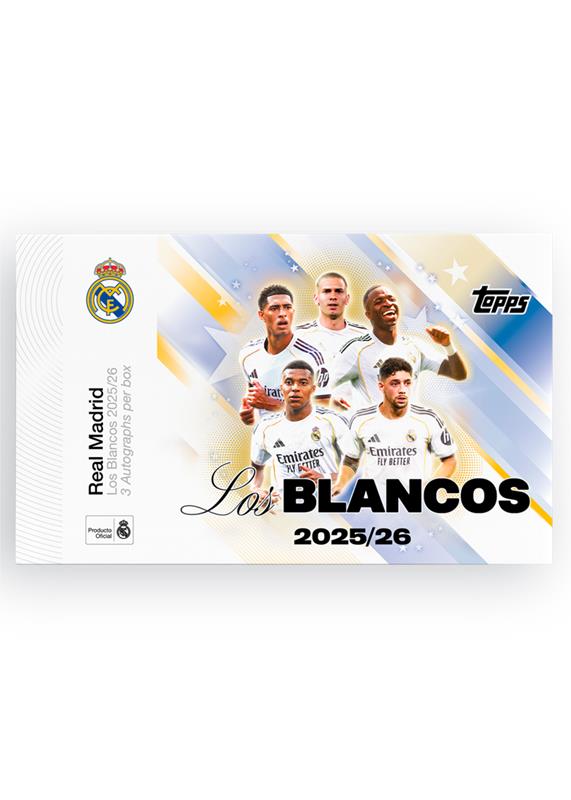 Topps Los Blancos Real Madrid 2025/26 Hobby Box