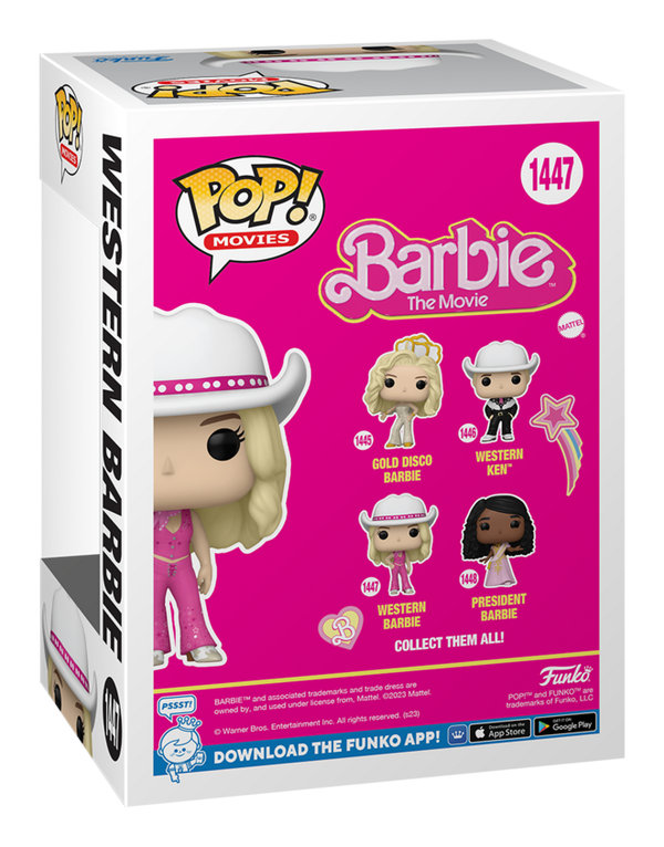 Funko POP: Barbie Movie Western Barbie 1447