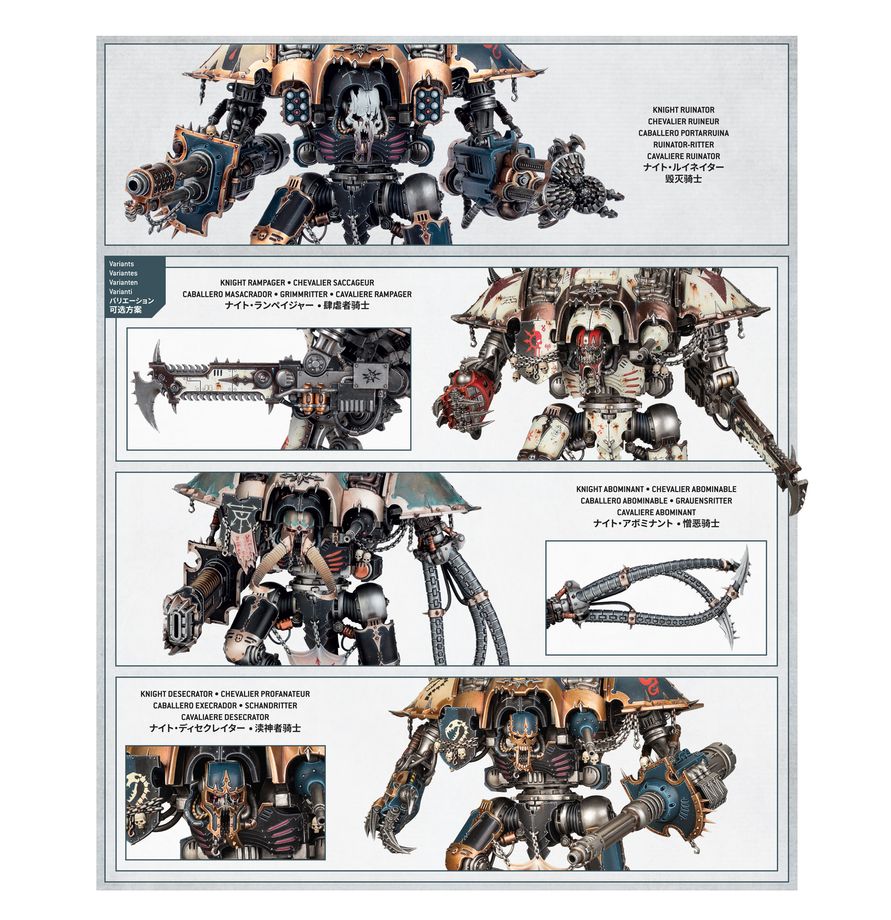 Warhammer 40,000: Chaos Knights – Knight Ruinator