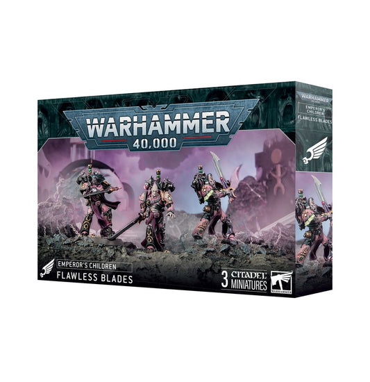 Warhammer 40,000 Emperor's Children Flawless Blades miniatures