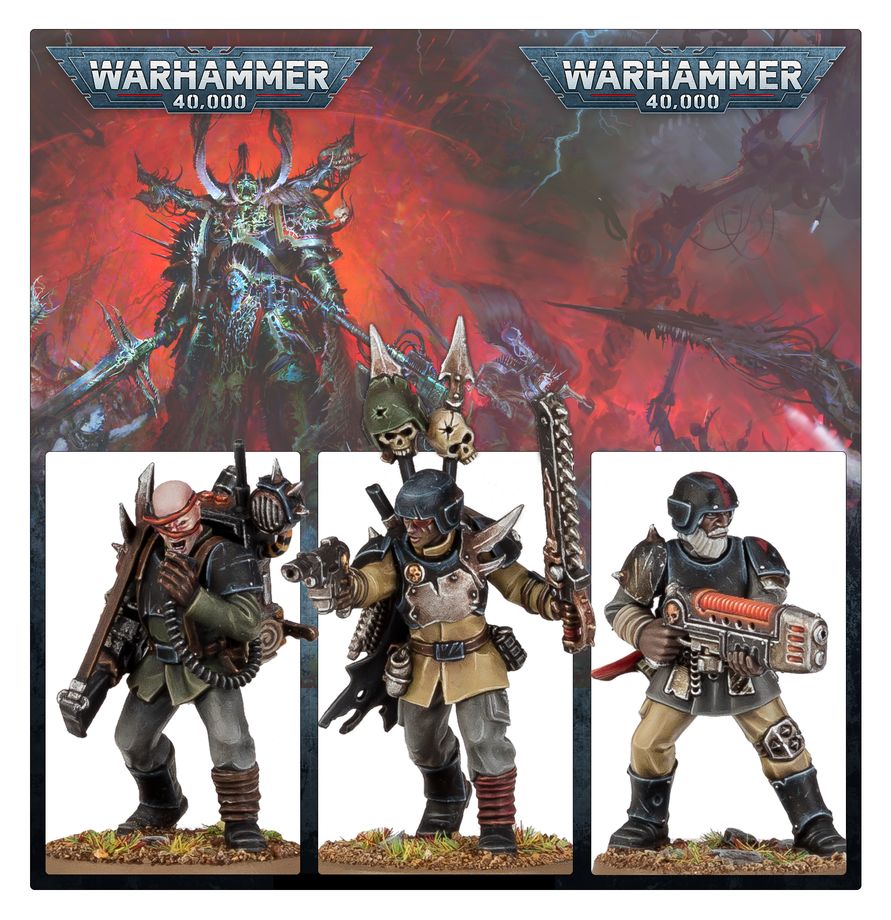 Warhammer 40,000: Chaos Space Marines – Traitor Guardsmen Squad
