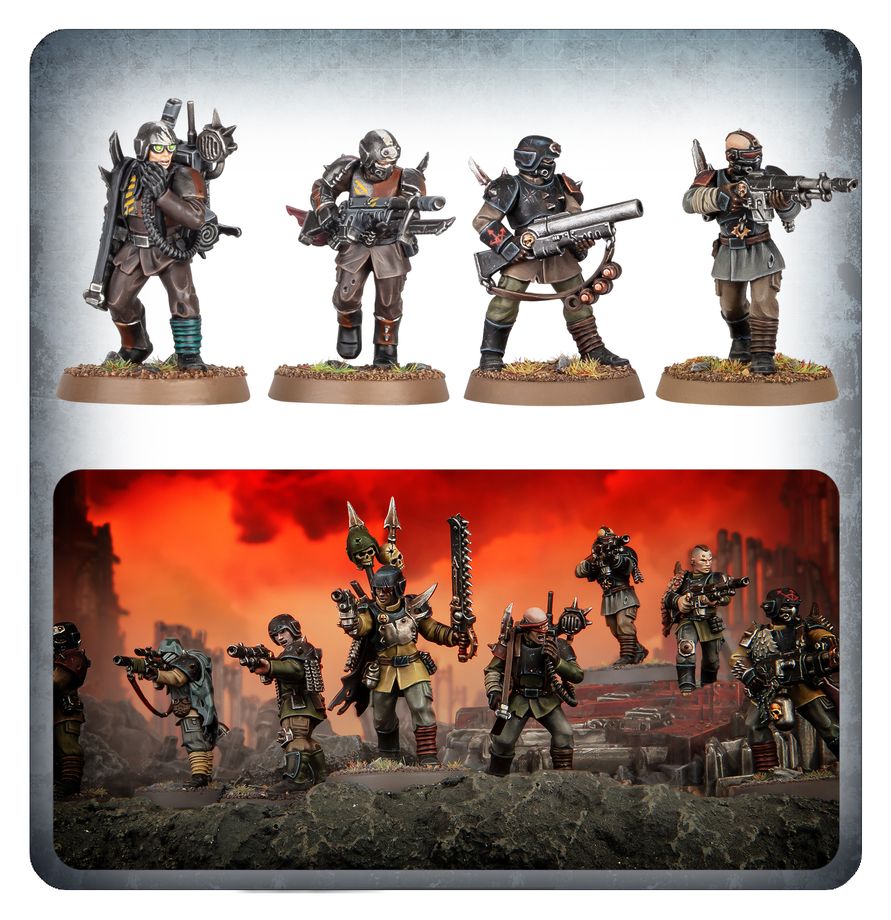 Warhammer 40,000: Chaos Space Marines – Traitor Guardsmen Squad