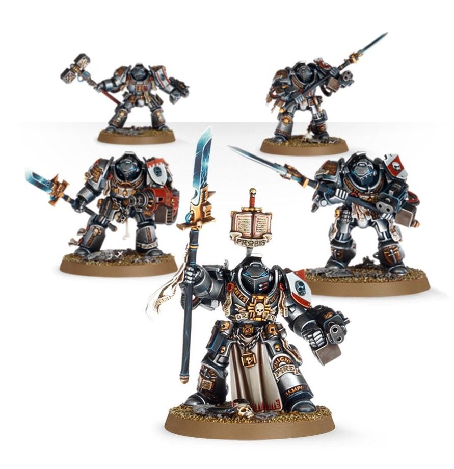 Grey Knights Combat Patrol Brotherhood Terminators miniatures