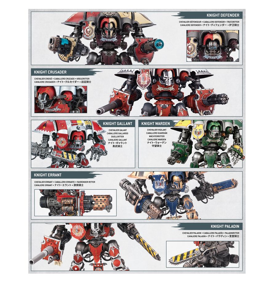Warhammer 40,000: Imperial Knights – Knight Questoris