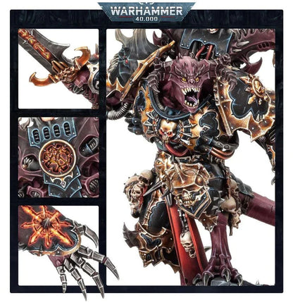 Daemon Prince painted model detail