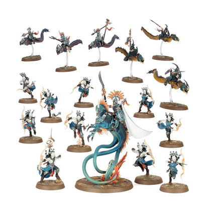 Warhammer Age of Sigmar Spearhead Idoneth Deepkin Akhelian Tide Guard box art