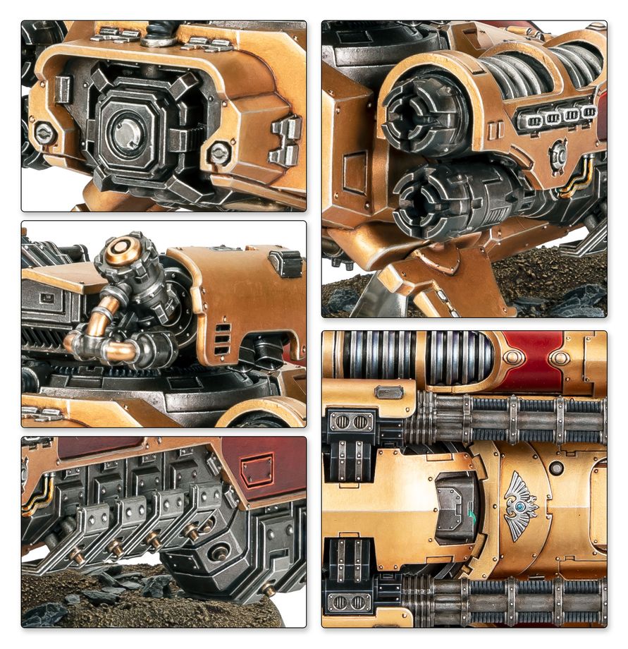 Warhammer The Horus Heresy: Legions Imperialis - Legio Custodes - Caladius Grav-Tank