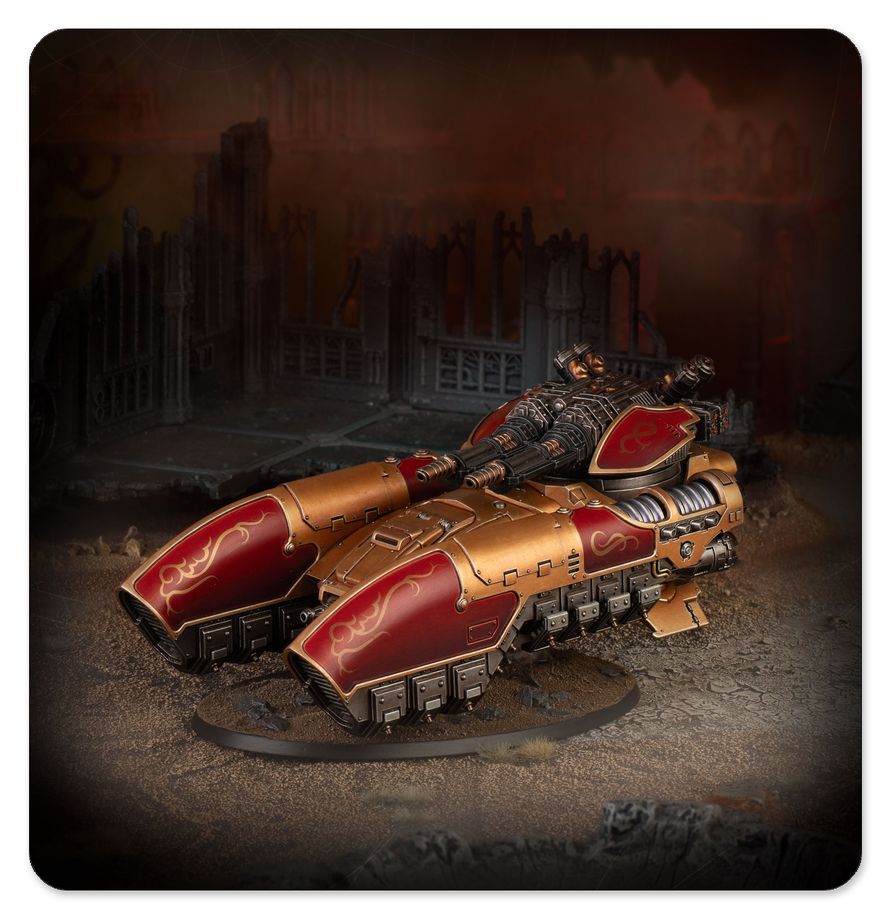 Warhammer The Horus Heresy: Legions Imperialis - Legio Custodes - Caladius Grav-Tank Annihilator