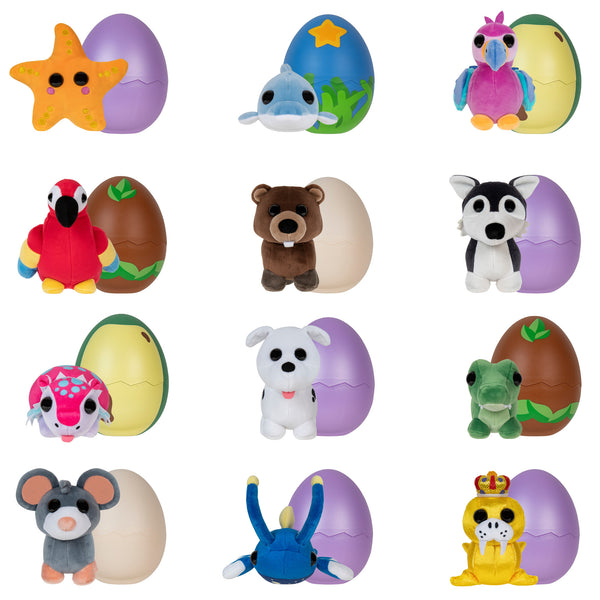 Adopt Me Little Surprise Egg Plush Pets S1/S2 Assorted