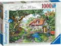 Down The Lane No.1 Flower Hill Lane 1000pc Puzzle