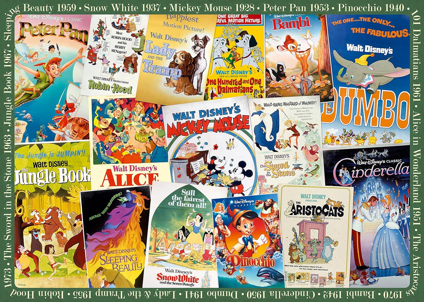 Disney Vintage Movie Poster, 1000pc