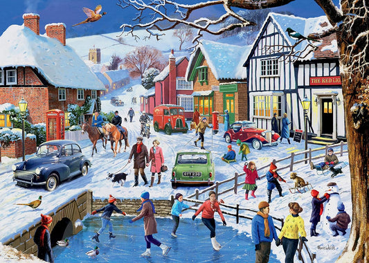 Leisure Days No 3 The Winter Village, 1000pc