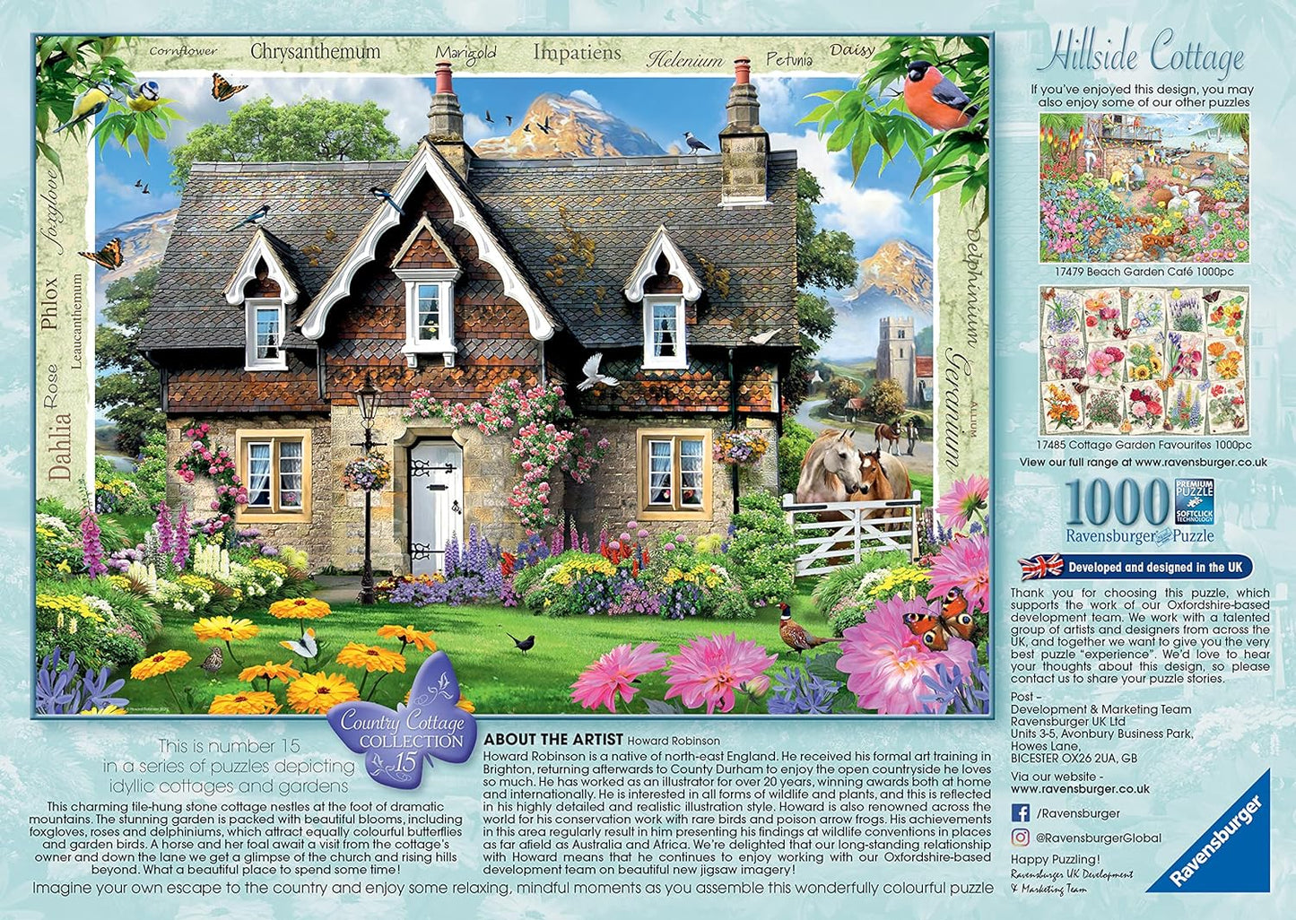 Country Cottage No.15 - Hillside Cottage 1000pc