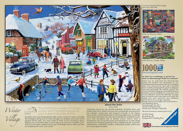Leisure Days No 3 The Winter Village, 1000pc