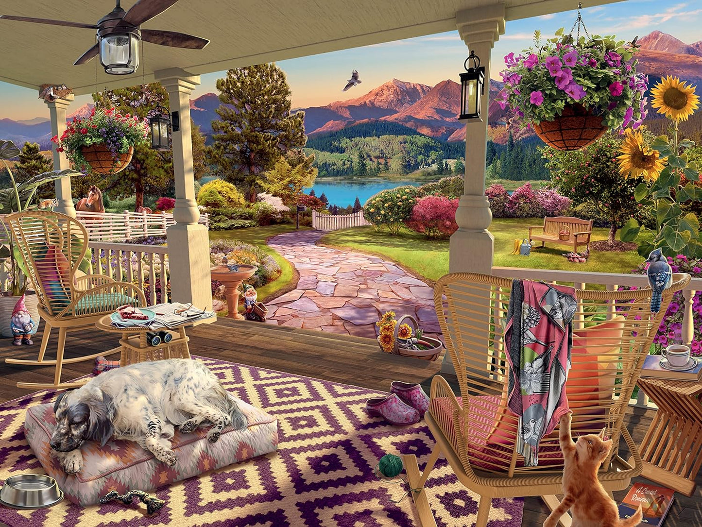 Ravensburger | RAVENSBURGER COZY FRONT PORCH VIEWS 750 P