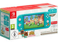 Nintendo Switch Lite Turquoise + Animal Crossing: New Horizons Timmy & Tommy Aloha Edition + 12 Months Nintendo Online