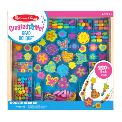 Melissa & Doug: Created by Me! Bead Bouquet Wooden Bead Kit