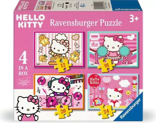 Ravensburger Hello Kitty 4 in a Box Puzzle