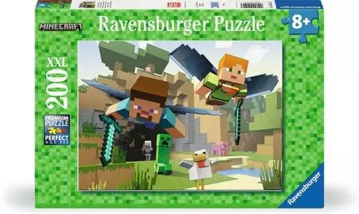 Ravensburger Minecraft Adventures 200 Piece Puzzle