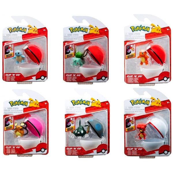 Pokémon Clip n Go Poke Ball Assortment