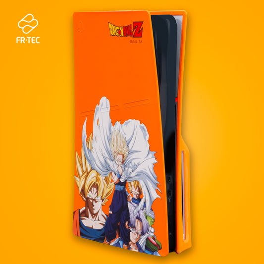 FR-TEC PS5 Slim Silicone Cover Dragon Ball Z front design