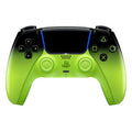 DualSense Remix Green Hyperpop controller front view