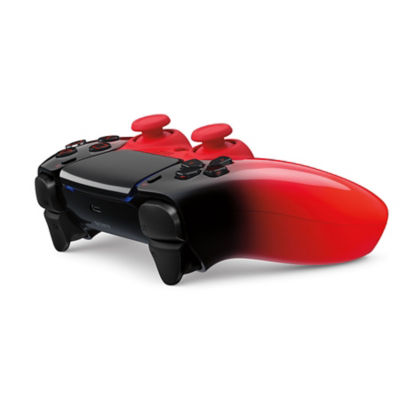 DualSense Techno Red Hyperpop controller side profile
